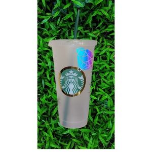 Venti size Starbucks reusable cup personalized